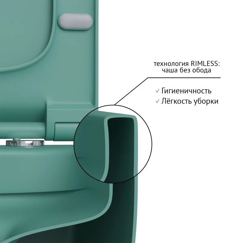 Унитаз подвесной Berges Ego XL Rimless 082141 Sancos — официальный сайт