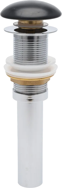 Донный клапан для раковины AQUAme AQM7002-0MB черный матовый Sancos — официальный сайт