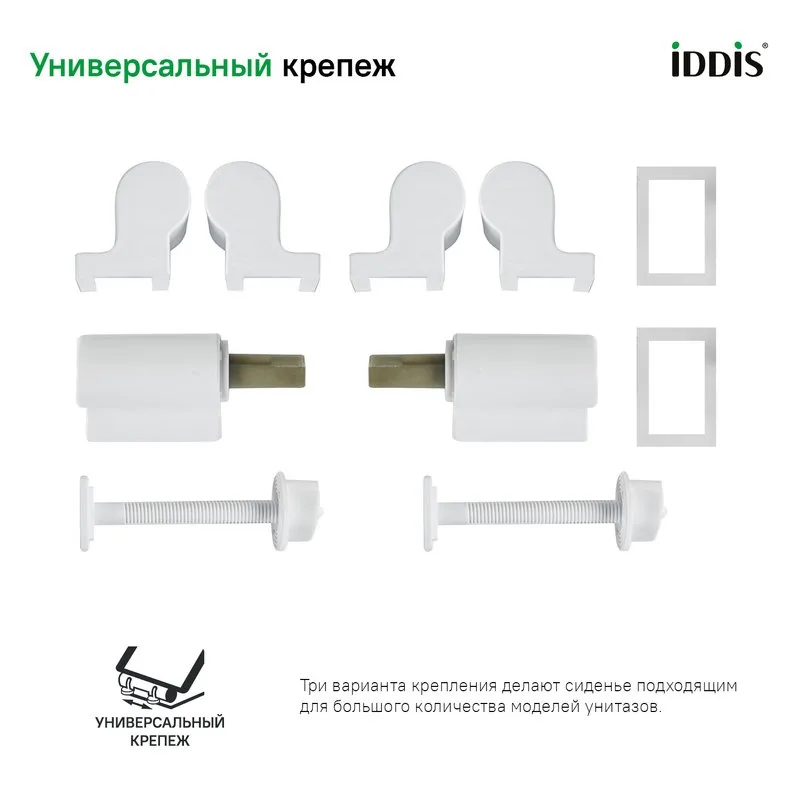 Крышка-сиденье IDDIS Optima Home 005PPS3i31 с микролифтом Sancos — официальный сайт
