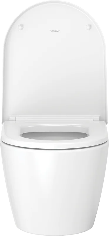 Крышка-сиденье Duravit ME by Starck 0020190000 с микролифтом, петли хром Sancos — официальный сайт