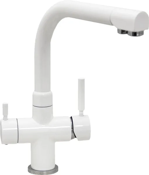 Смеситель для кухни Seaman Barcelone SSL-5383 snow glossy Sancos — Оригинал