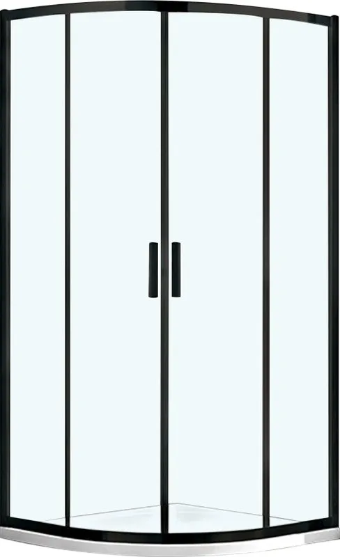Душевой уголок Vincea Garda VSQ-1G900CLB 90x90, профиль чёрный, стекло прозрачное Sancos — официальный сайт