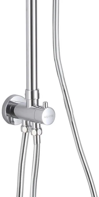 Душевая стойка AQUATEK AQ2046CR, хром Sancos — официальный сайт