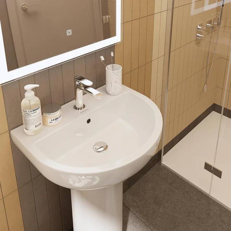 Мебельная раковина KERAMA MARAZZI Buongiorno 55 Sancos — официальный сайт
