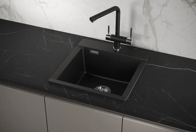 Мойка кухонная Granula Estetica 4701, турмалин Sancos — официальный сайт