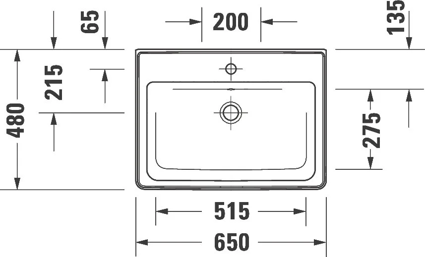 Мебельная раковина Duravit D-Neo 2367650000 Sancos — официальный сайт