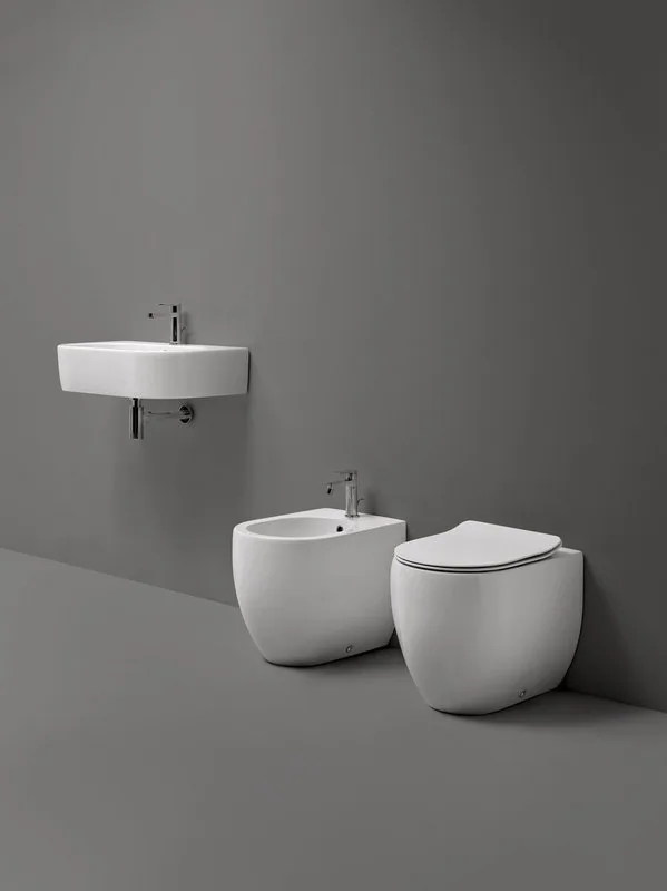 Унитаз приставной напольный Kerasan Flo 311201 Sancos — официальный сайт
