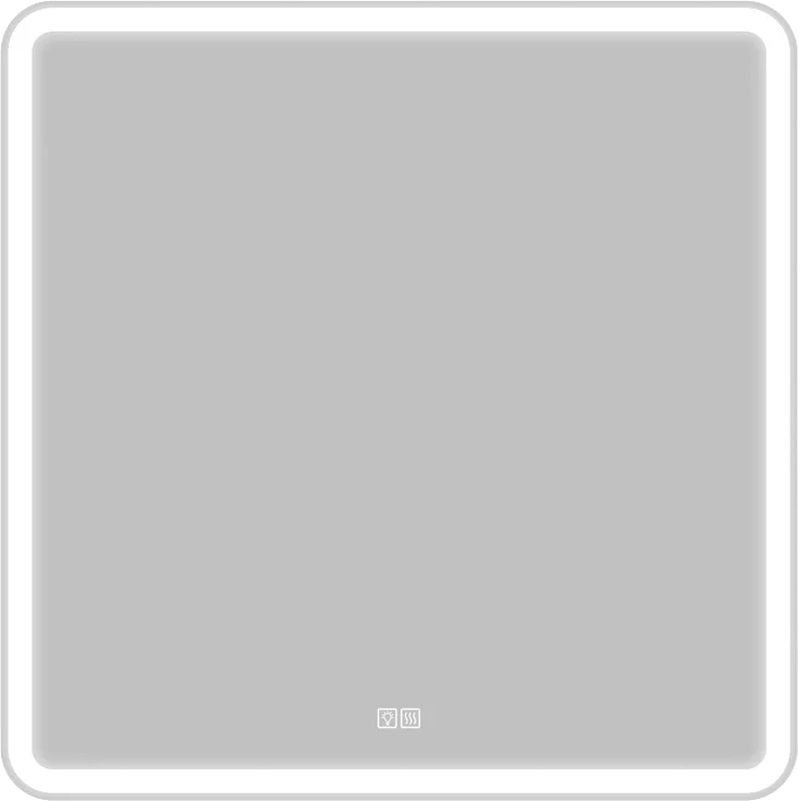 Зеркало BelBagno SPC-MAR-800-800-LED-TCH-WARM с подсветкой и подогревом Sancos — официальный сайт