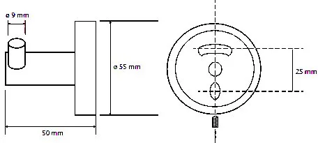 Крючок Bemeta Hematit 159106032 Sancos — официальный сайт