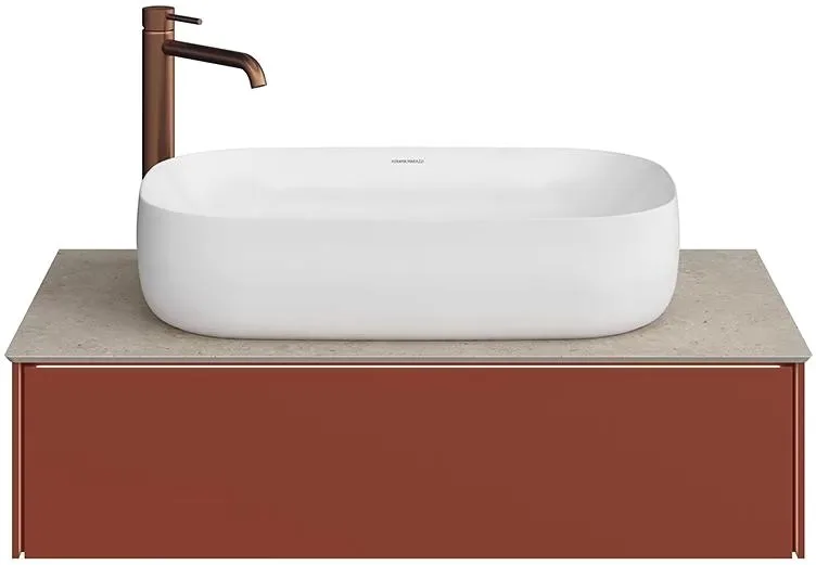 Тумба под раковину без столешницы KERAMA MARAZZI Magica 90 венецианский красный матовый Sancos — официальный сайт