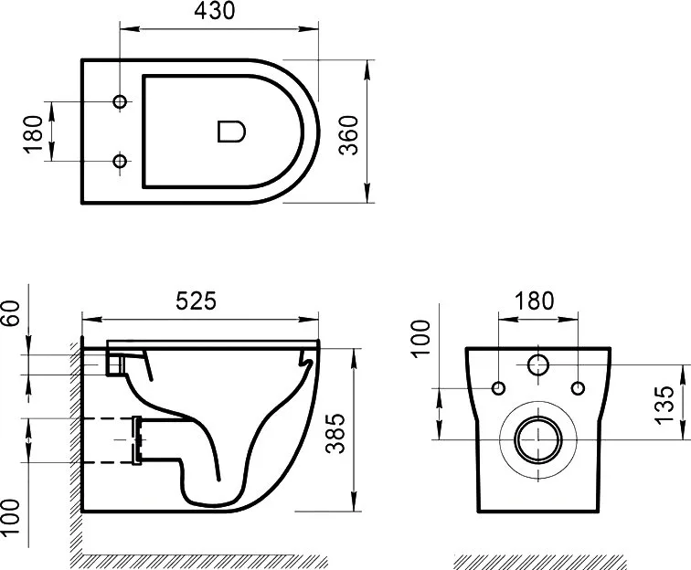 Унитаз подвесной BelBagno Onda BB066CHR BB2111SC с микролифтом, безободковый, глянцевый белый Sancos — официальный сайт