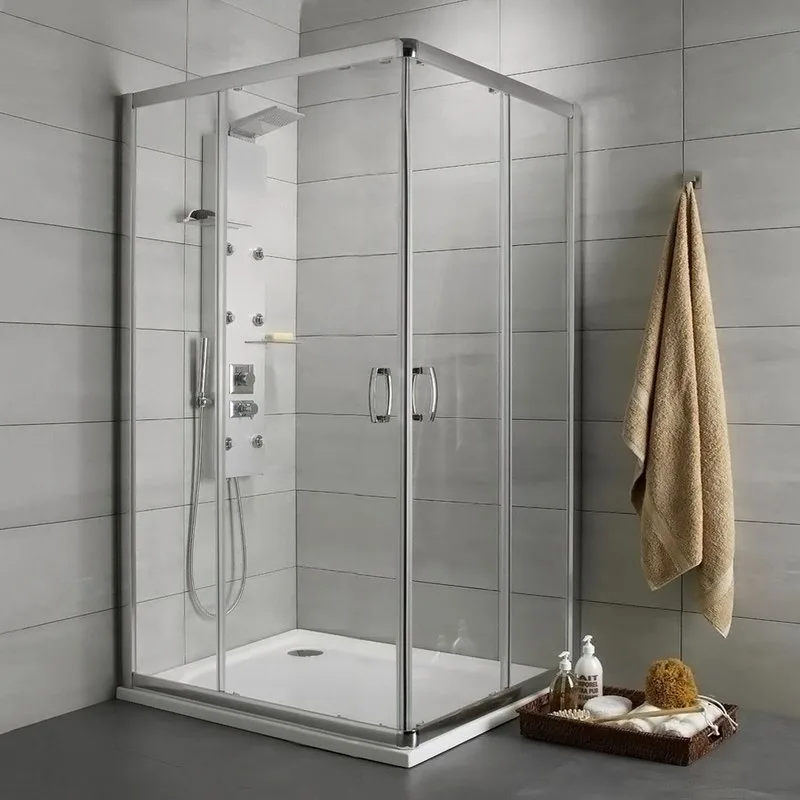 Душевой уголок Radaway Premium Plus D 90x100x190 прозрачное стекло Sancos — официальный сайт