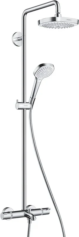 Душевая стойка Hansgrohe Croma 2jet Select E 180, 27352400 Sancos — официальный сайт