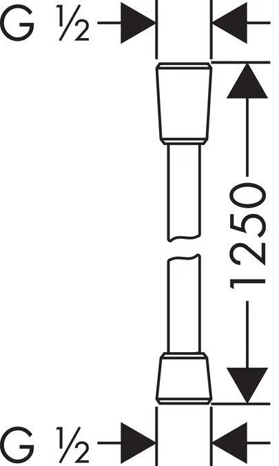 Душевой шланг Hansgrohe Isiflex 28272000 Sancos — официальный сайт