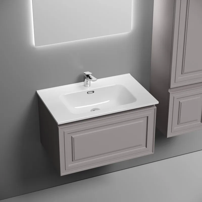 Тумба под раковину Sancos Very 70 подвесная Doha soft (пыльная роза), VR70SM Sancos — официальный сайт