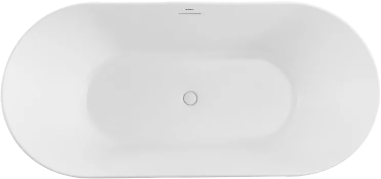 Акриловая ванна BelBagno BB411 170x80 см, отдельностоящая, белая, овальная, со сливом-переливом, с д Sancos — официальный сайт