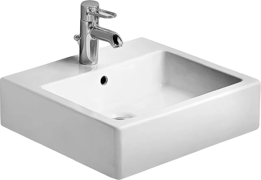 Накладная раковина Duravit Vero 0454500000 50 см Sancos — официальный сайт