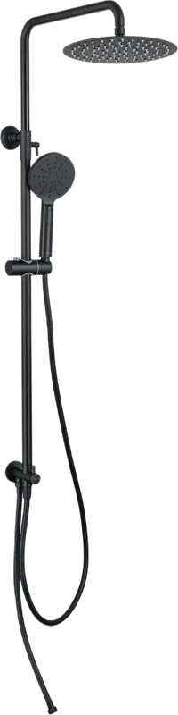 Душевая стойка AQUATEK AQ2046MB, матовая черная Sancos — официальный сайт