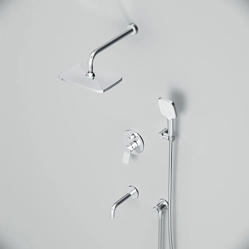 Душевой комплект AM.PM X-Joy FB85A3RH40 С ВНУТРЕННЕЙ ЧАСТЬЮ, хром Sancos — официальный сайт