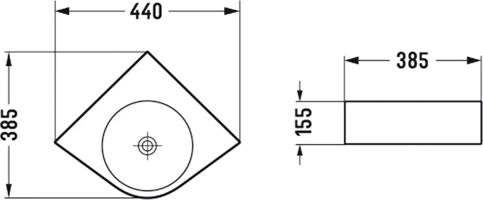 Раковина Vincea VBS-502 44 Sancos — официальный сайт