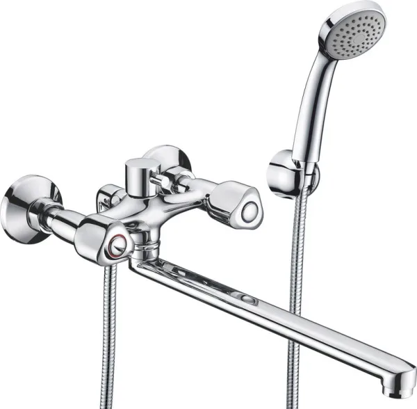 Смеситель с длинным изливом для ванны Wasserkraft Amper 2902L