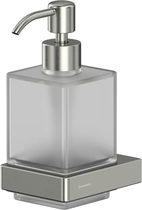 Дозатор WHITECROSS Cubo CU2440NIB брашированный никель Sancos — официальный сайт