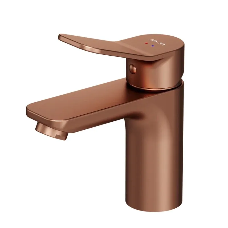 Смеситель для раковины AM.PM X-Joy F85A02144 розовое золото Sancos — официальный сайт