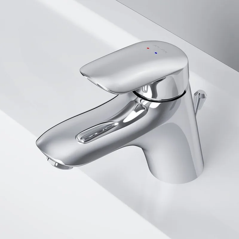 Смеситель для раковины AM.PM Bliss L F5382132 хром Sancos — официальный сайт
