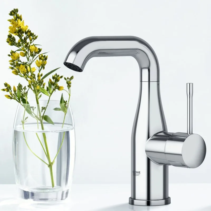 Смеситель для раковины Grohe Essence New 23480001 Sancos — официальный сайт