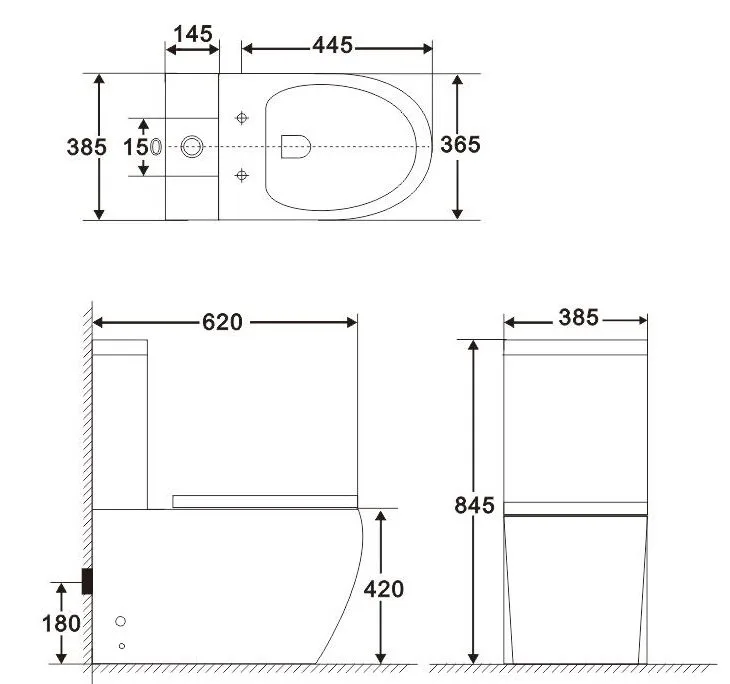 Чаша для унитаза-компакта BelBagno Amanda BB051CPR Sancos — официальный сайт