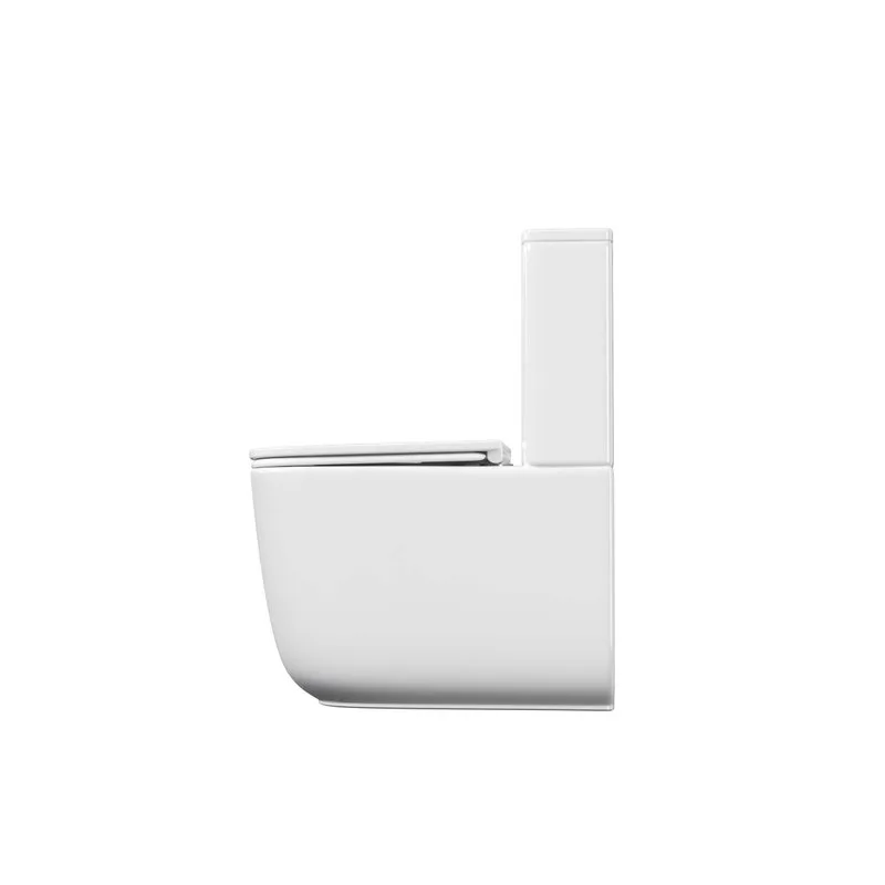 Унитаз-компакт напольный AQUATEK Optima Plus Square AQ4451-00 безободковый, с микролифтом Sancos — официальный сайт
