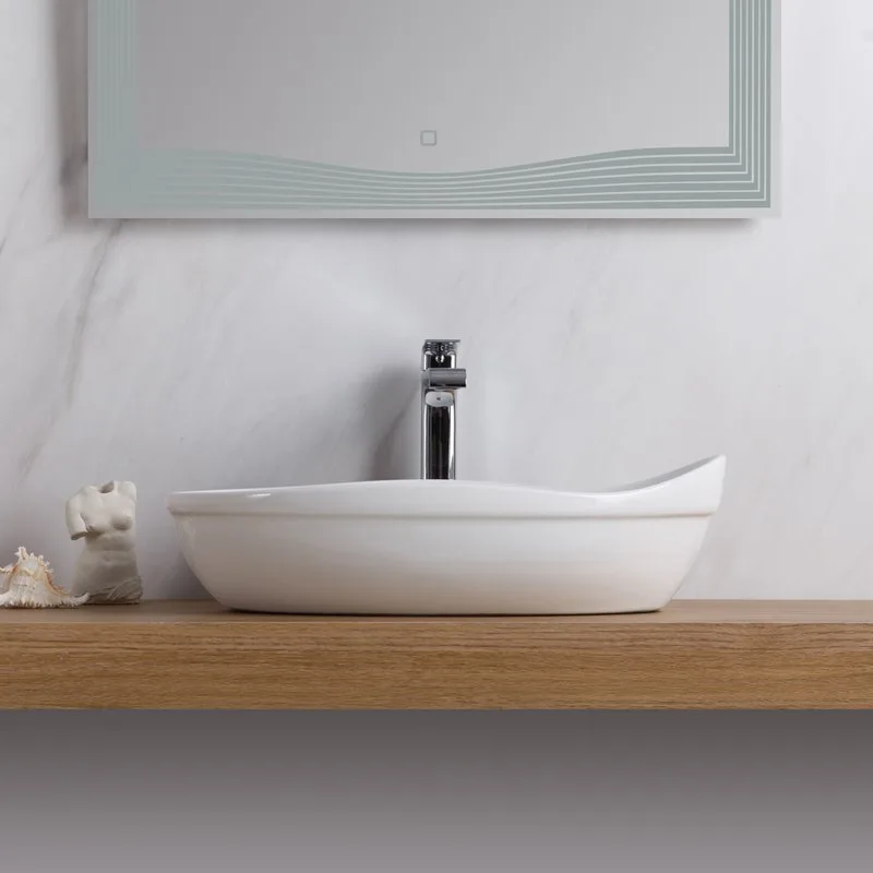 Накладная раковина BelBagno BB1362 53 Sancos — официальный сайт