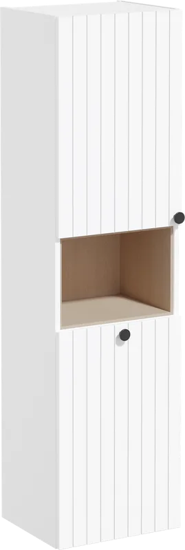 Шкаф-пенал для ванной VitrA Root Groove 40 L, с бельевой корзиной, белый Sancos — официальный сайт