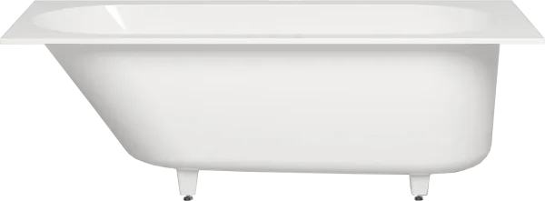 Ванна из искусственного камня Salini Ornella Kit 180x80 см, встраиваемая, матовая белая, со сливом-п Sancos — Оригинал