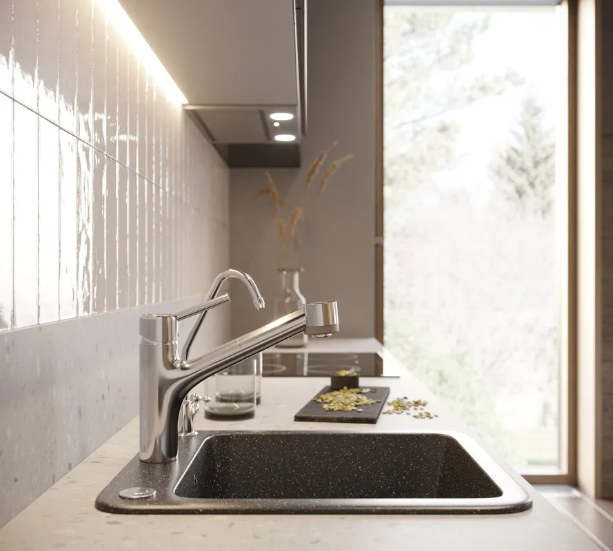 Смеситель для кухни Hansgrohe Talis S 32841000 Sancos — официальный сайт