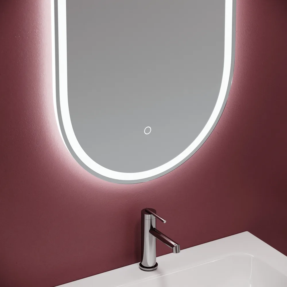 Зеркало Sancos Oval OV55F 55 см Sancos — официальный сайт