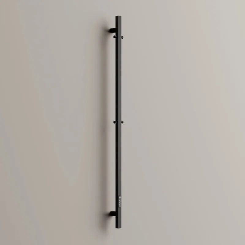 Полотенцесушитель электрический Sancos Linn 150x3 I-образный, черный матовый, SC13002MB Sancos — официальный сайт