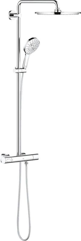 Душевая стойка Grohe Rainshower SmartActive 310 27966001, с термостатом, хром Sancos — официальный сайт