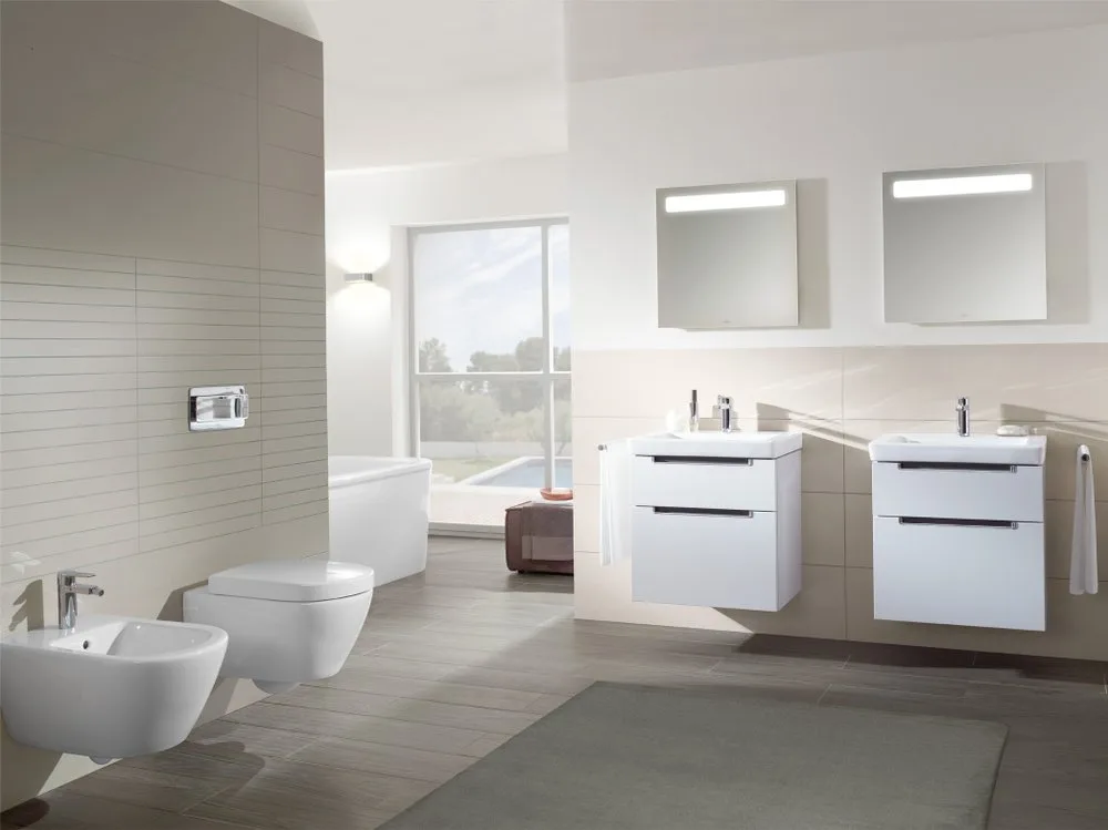 Чаша для унитаза подвесного Villeroy & Boch Subway 2.0 5614 R001 Sancos — официальный сайт