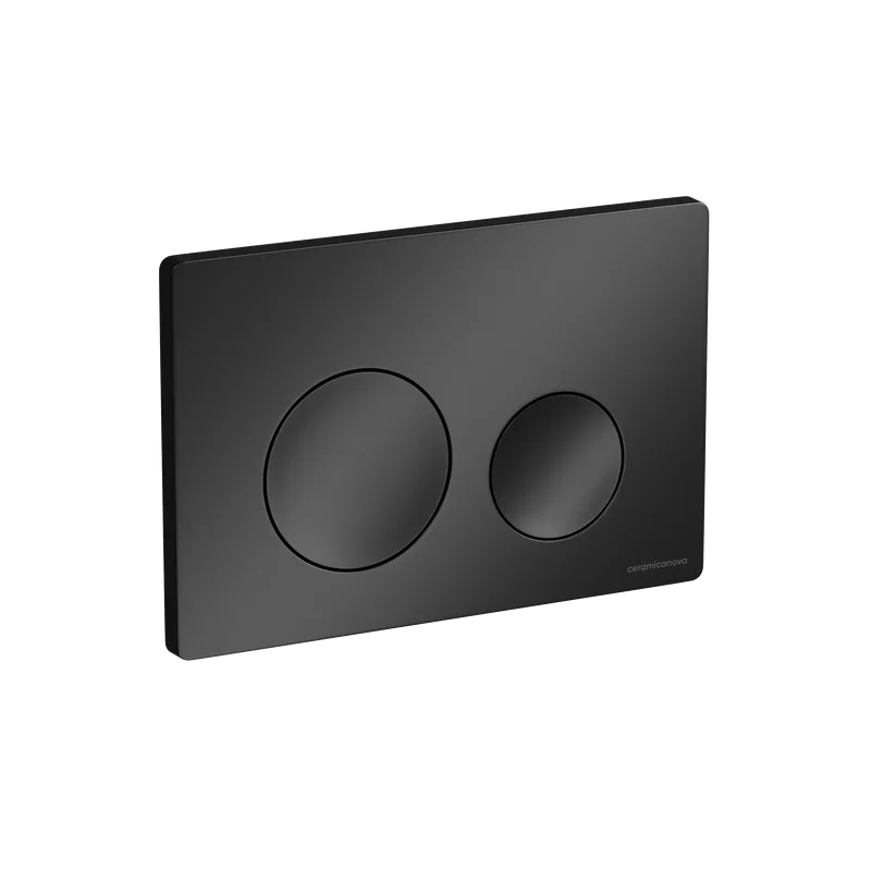 Кнопка смыва Ceramicanova Balance Circle CN12-001MB матовый черный Sancos — официальный сайт