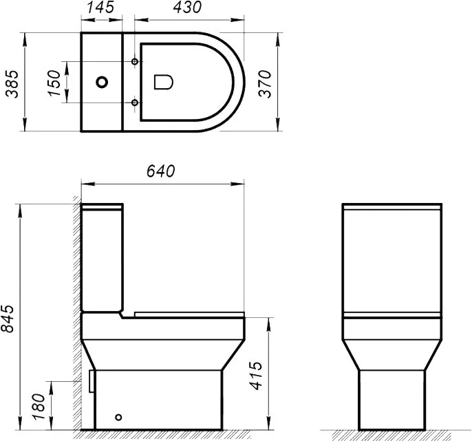 Унитаз-компакт напольный BelBagno Norma BB339CPR безободковый, сиденье BB2111SC с микролифтом Sancos — официальный сайт