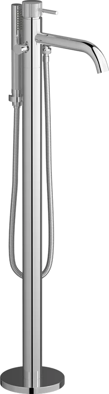 Напольный смеситель для ванны с душем IB Rubinetterie Industria ID399CC_1, chrome Sancos — официальный сайт