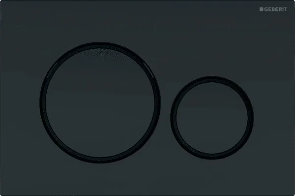 Кнопка смыва Geberit Sigma 20 115.882.16.1 черная, матовый лак Sancos — официальный сайт