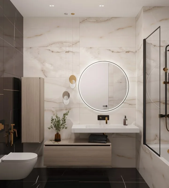 Раковина Armadi Art Flat Calacatta 120 Sancos — официальный сайт