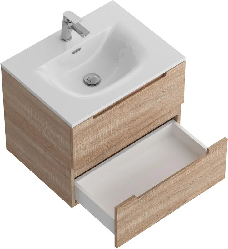 Тумба под раковину без столешницы BelBagno Etna 70 rovere bianco Sancos — официальный сайт