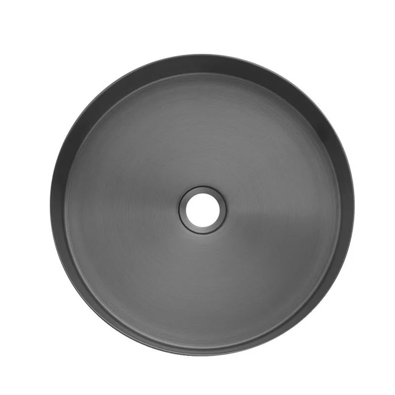 Накладная раковина AltroBagno Costoso 001006 MtGr оружейная сталь Sancos — официальный сайт