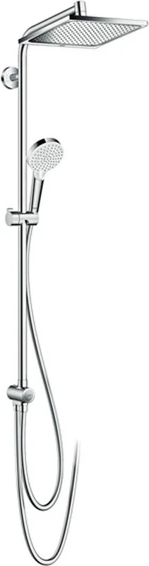 Душевая стойка Hansgrohe Crometta E 240 1jet Showerpipe Reno 27289000 EcoSmart Sancos — официальный сайт