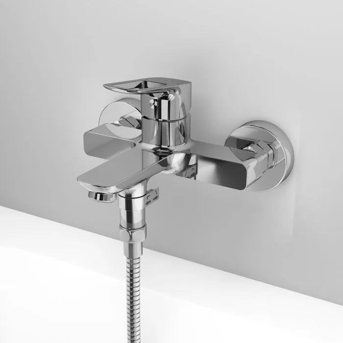 Смеситель для ванны с душем IDDIS Spin SPISB02i02WA, хром Sancos — официальный сайт