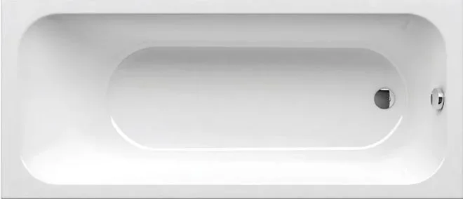 Акриловая ванна Ravak Chrome C741000000 без опоры 170x75 см, пристенная, белая Sancos — официальный сайт