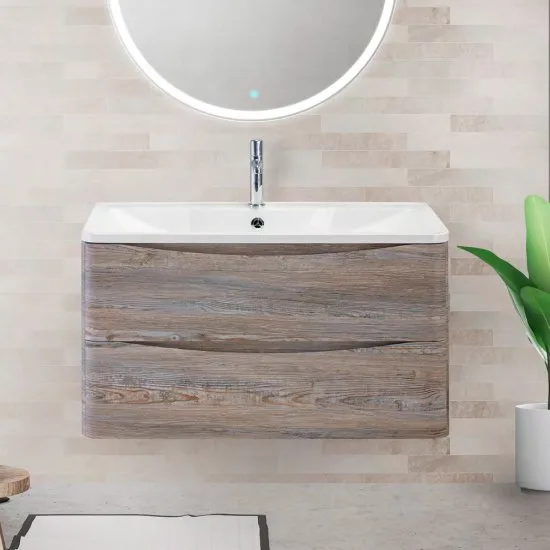 Тумба под раковину без столешницы BelBagno Acqua 80 подвесная, pino scania Sancos — официальный сайт